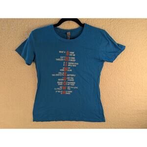 SHINEDOWN T Shirt A Decade of Amaryllis Black V-Neck Women Small Music Ideal T